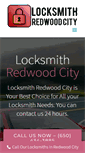 Mobile Screenshot of locksmithredwoodcity.net