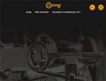 Tablet Screenshot of locksmithredwoodcity.com